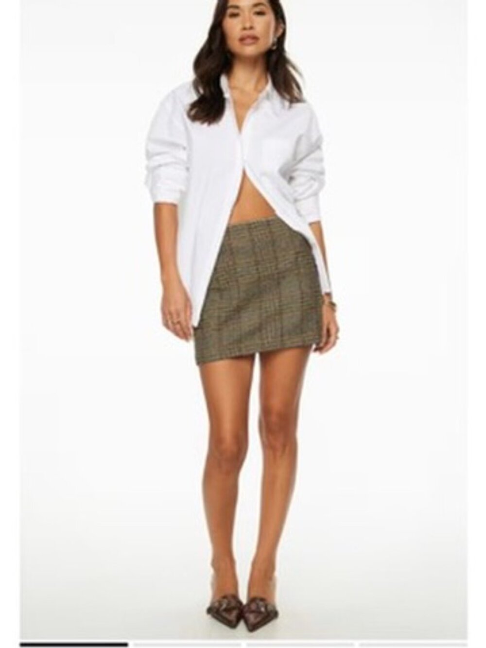 Dynamite Plaid Skirt NWT
